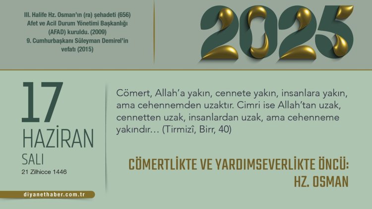 Cömertlikte ve Yardımseverlikte Öncü: Hz. Osman
