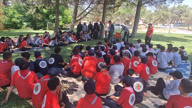 Diyanet izcileri Kapıçam’da doğayla buluştu