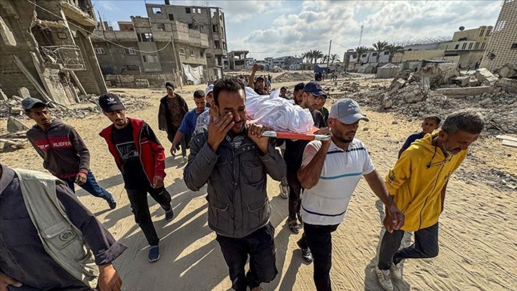 İşgalcilerin Gazze'de yardım bekleyenlere saldırısında en az 45 kişi şehit oldu