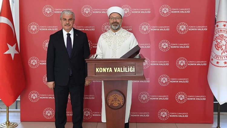 Başkan Erbaş, Konya'da