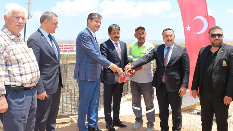 Kırşehir Adalet Camii'nin temeli atıldı