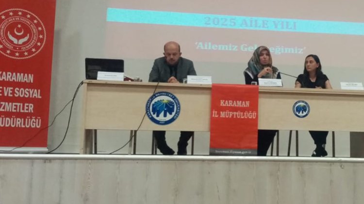 Karaman'da "Bir Yetime Aile Olmak" paneli