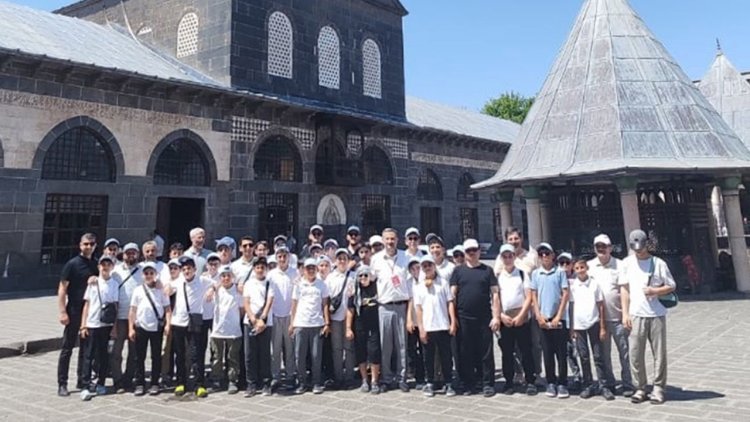 Ereğlili genç hafızlar Diyarbakır Ulu Camii'nde