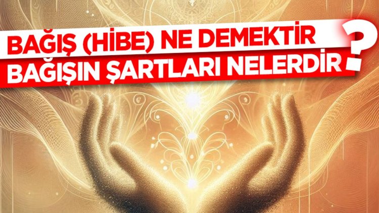 Bağış (Hibe) ne demektir? Bağışın şartları nelerdir?