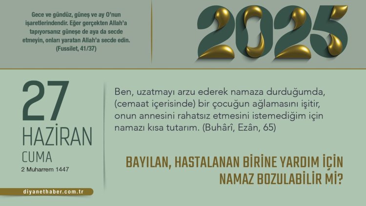 Bayılan, Hastalanan Birine Yardım İçin Namaz Bozulabilir mi?