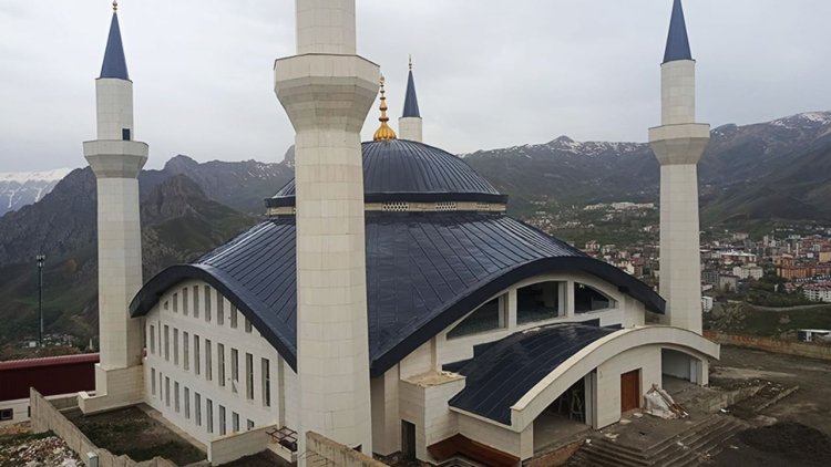 Hakkari Üniversite Camii'nde sona gelindi