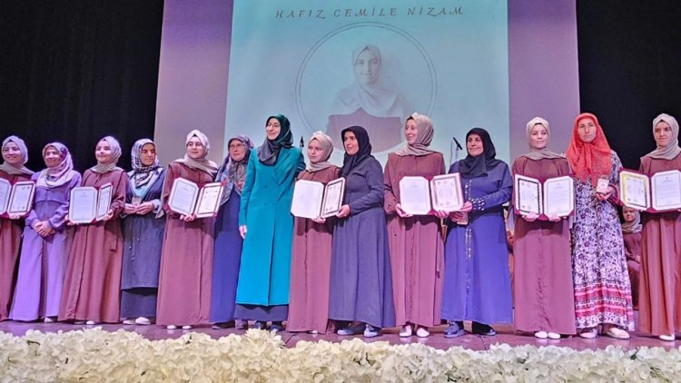 Vezirköprü'de hafızlar icazet aldı