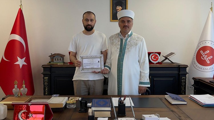 İsveçli genç Trabzon'da Müslüman oldu