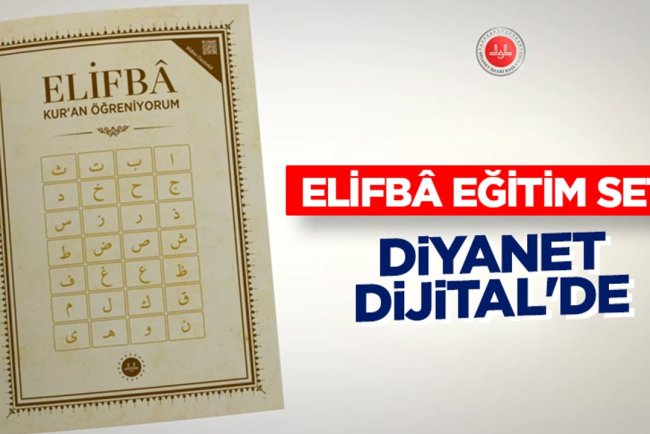 Elif Ba Eğitim Seti Diyanet Dijital'de