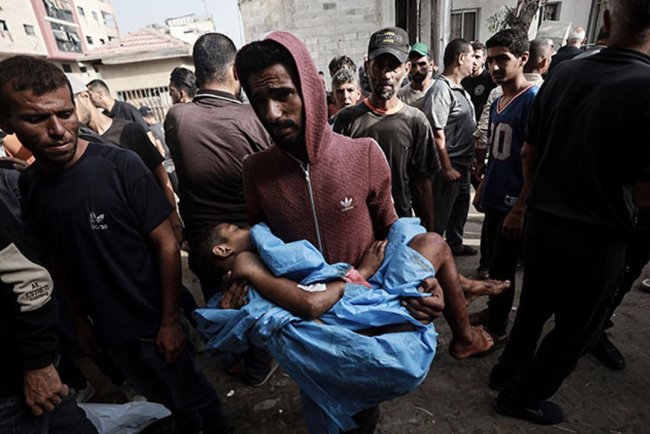 İşgalcilerin Gazze Şeridi'ne saldırılarında 10 Filistinli şehit oldu