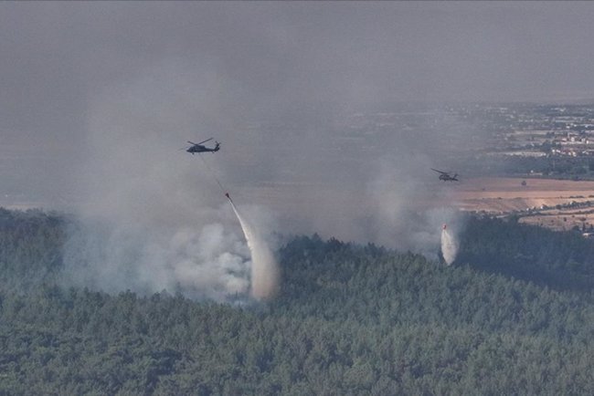 Bakan Yumaklı: İzmir Çeşme'deki orman yangını kontrol altına alındı, Ödemiş ve Buca'da müdahale sürüyor