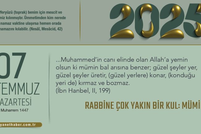 Rabbine Çok Yakın Bir Kul: Mümin