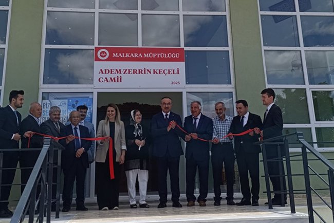 Malkara'da cami ve Kur’an kursu açıldı