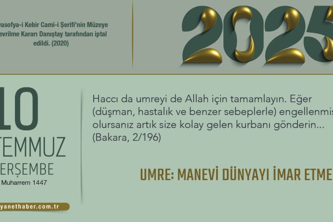 Umre: Manevi Dünyayı İmar Etmek