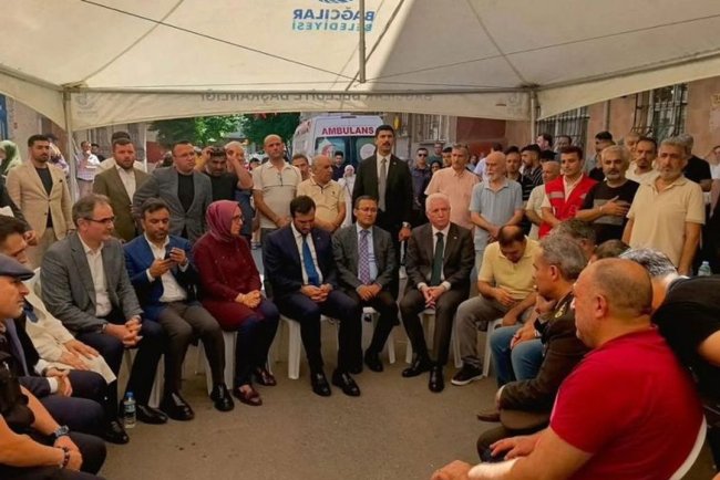 Şehit Teğmen Furkan Sert'in ailesine taziye ziyareti