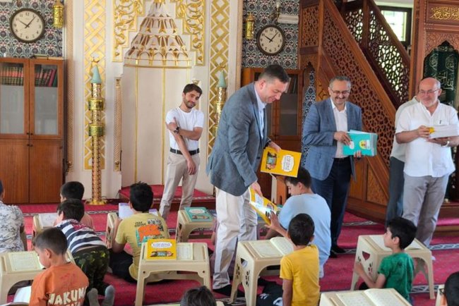 Kaymakam Toğan, Yaz Kur'an Kursu heyecanına ortak oldu