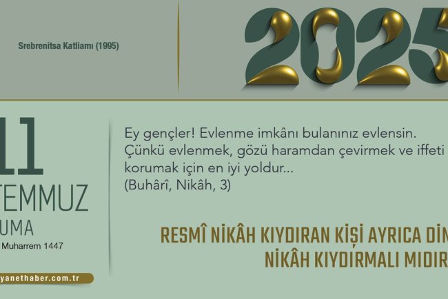 Resmî Nikâh Kıydıran Kişi Ayrıca Dinî Nikâh Kıydırmalı Mıdır?