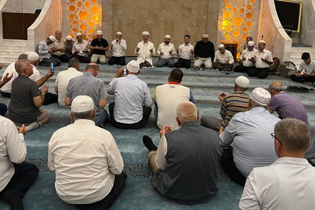 Hataylı hacılar duada buluştu