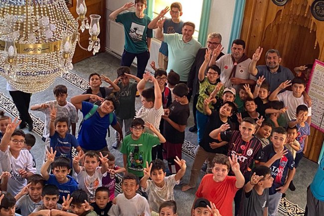 Karaman'da Yaz Kur'an Kursu öğrencileri izcilik faaliyetinde bulundu