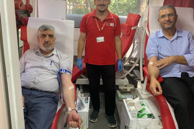 Şanlıurfa'da kan bağışına müftülükten destek