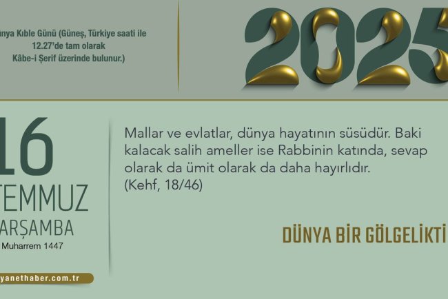 Dünya Bir Gölgeliktir