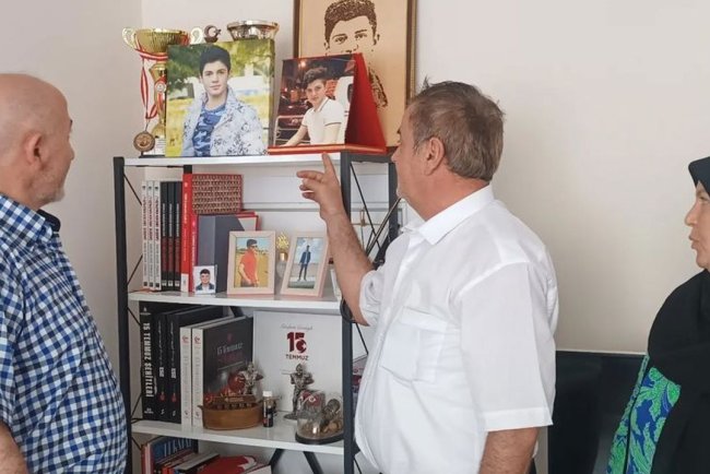 Müftü Kayış'tan şehit ailesine ziyaret