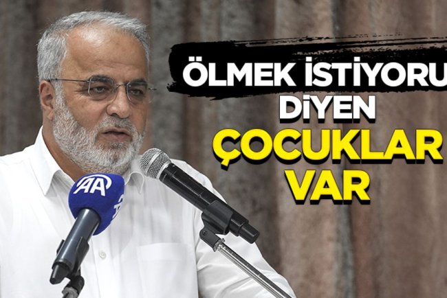 İşliyen: 'Ölmek istiyoruz' diyen çocuklar var