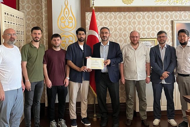 Uludağ İlahiyat mezunlarından Filistin'e destek