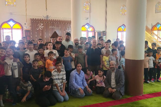 Özalp'ta camide engelsiz buluşma düzenlendi