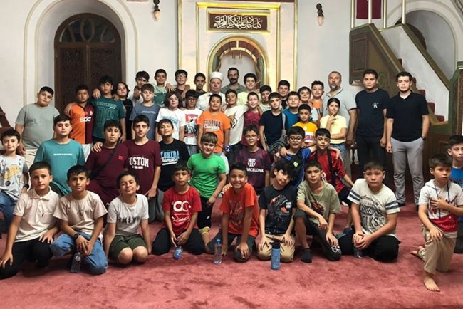 Menteşe'de Kur'an kursu öğrencileri tarihi yolculuğa çıktı