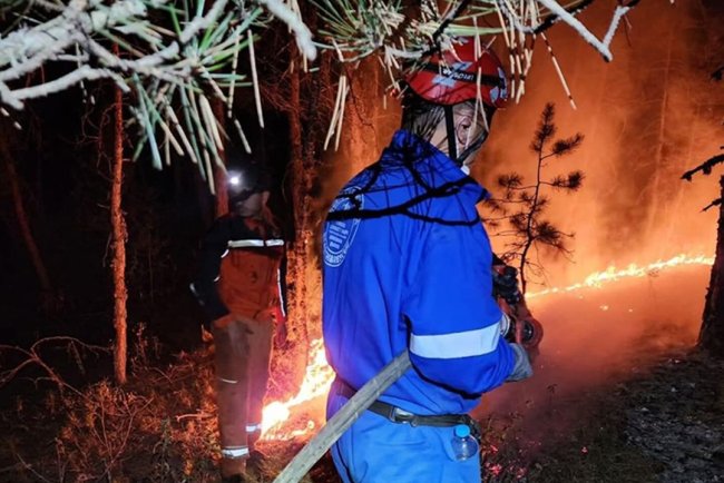 ESKAR, Eskişehir'deki yangınla mücadeleye destek oluyor