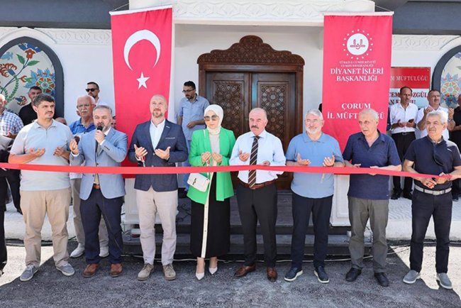 Çorum Zuhal-Cemal Özgül Kur’an Kursu dualarla açıldı