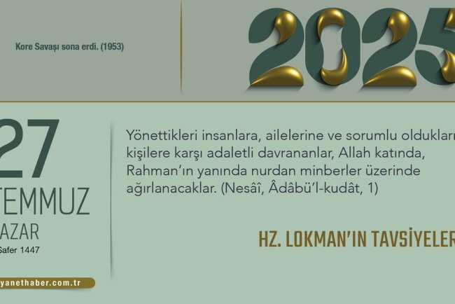 Hz. Lokman’ın Tavsiyeleri