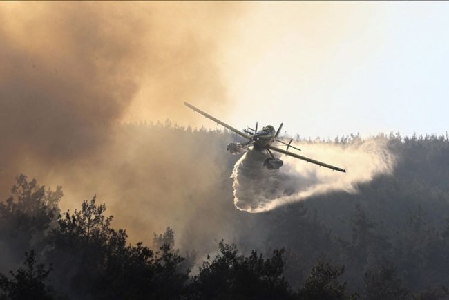 Bursa ve Kahramanmaraş'taki orman yangınlarına müdahale 3. gününde sürüyor