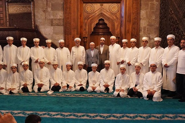 Aksaray'da 21 Hafız mezuniyet heyecanı yaşadı