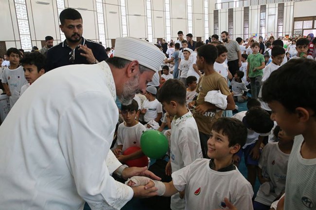 Hataylı çocuklar "cami buluşması" etkinliğinde bir araya geldi