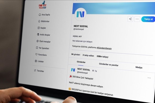 NEXT Sosyal 500 bininci üyeye özel hediye verecek