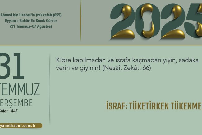 İsraf: Tüketirken Tükenmek