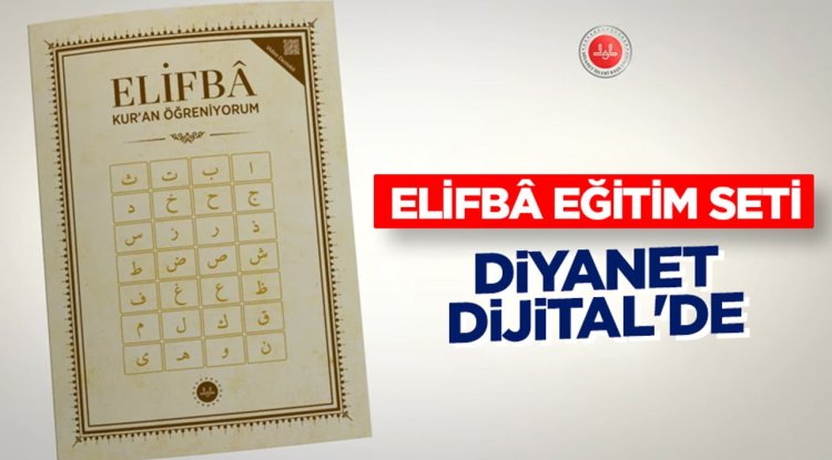 Elif Ba Eğitim Seti Diyanet Dijital'de