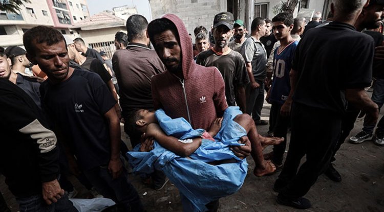 İşgalcilerin Gazze Şeridi'ne saldırılarında 10 Filistinli şehit oldu