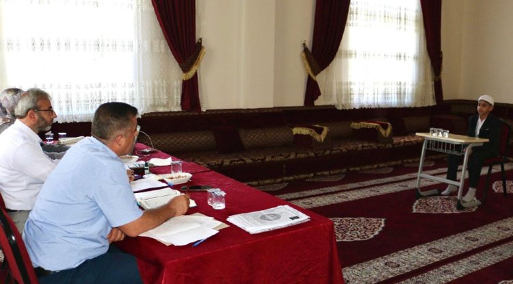 Mersin'de hafızlık tespit sınavı gerçekleştirildi