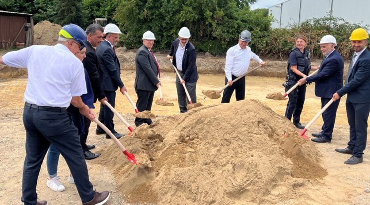 Willich DİTİB Merkez Camii'nin temeli atıldı