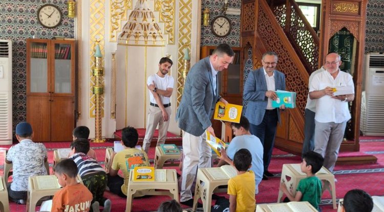 Kaymakam Toğan, Yaz Kur'an Kursu heyecanına ortak oldu