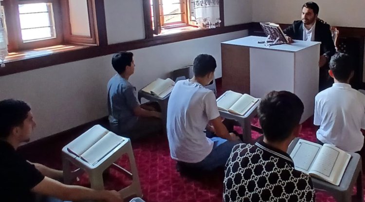 Erzurum'da Daru'l Huffaz'a hafızlardan yoğun ilgi