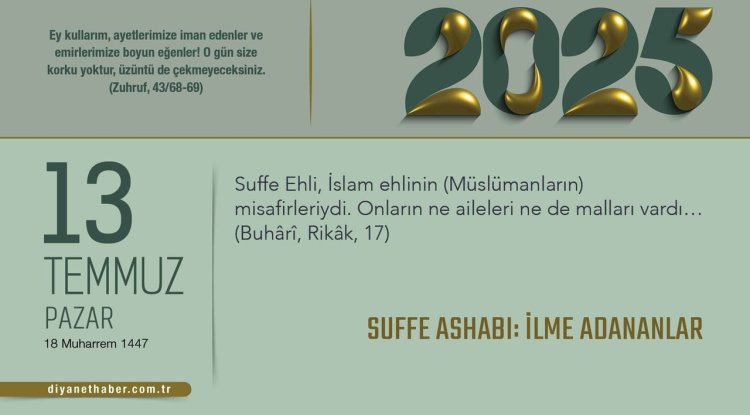 Suffe Ashabı: İlme Adananlar