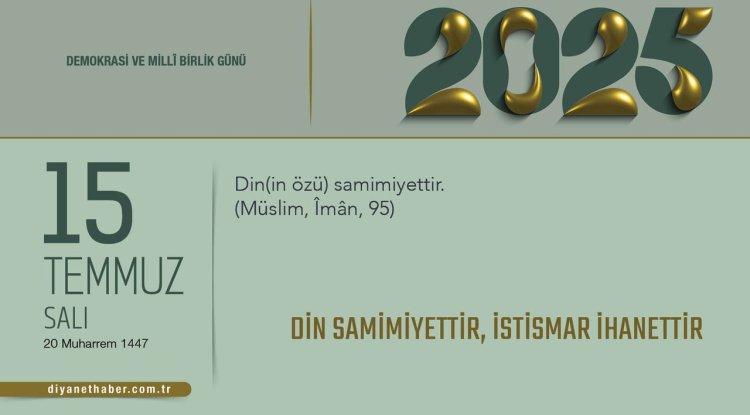 Din Samimiyettir, İstismar İhanettir
