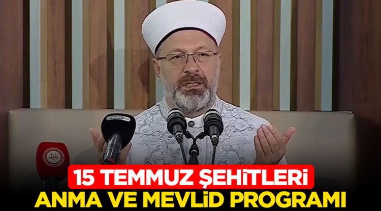 Beştepe Millet Camii'nde 15 Temmuz şehitleri dualarla anıldı