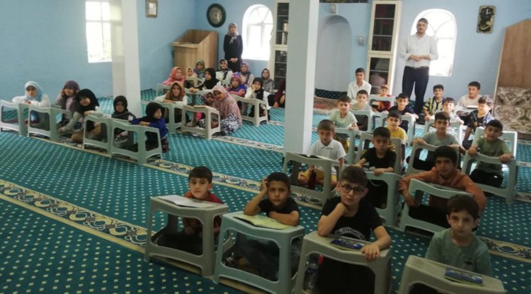 Hakkari'de Yaz Kur’an Kurslarına yoğun ilgi
