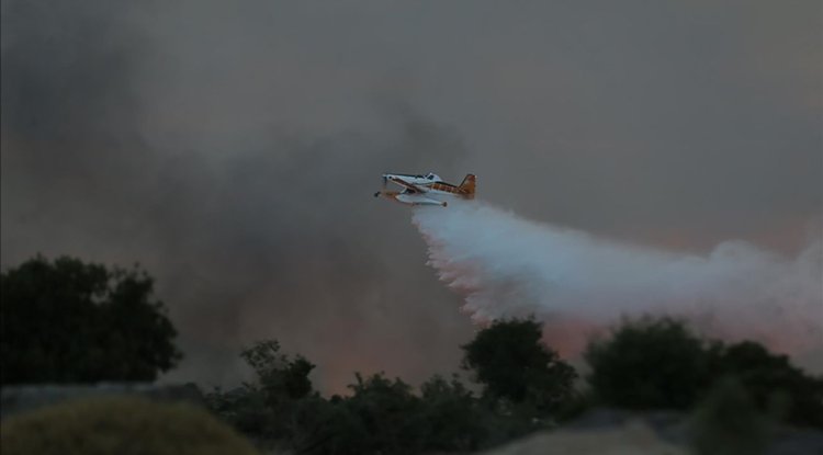 Yurdun çeşitli bölgelerinde çıkan orman yangınlarına müdahaleler devam ediyor