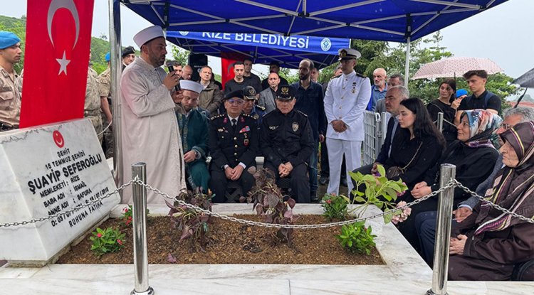 Rize'de 15 Temmuz destanı dualarla yad edildi